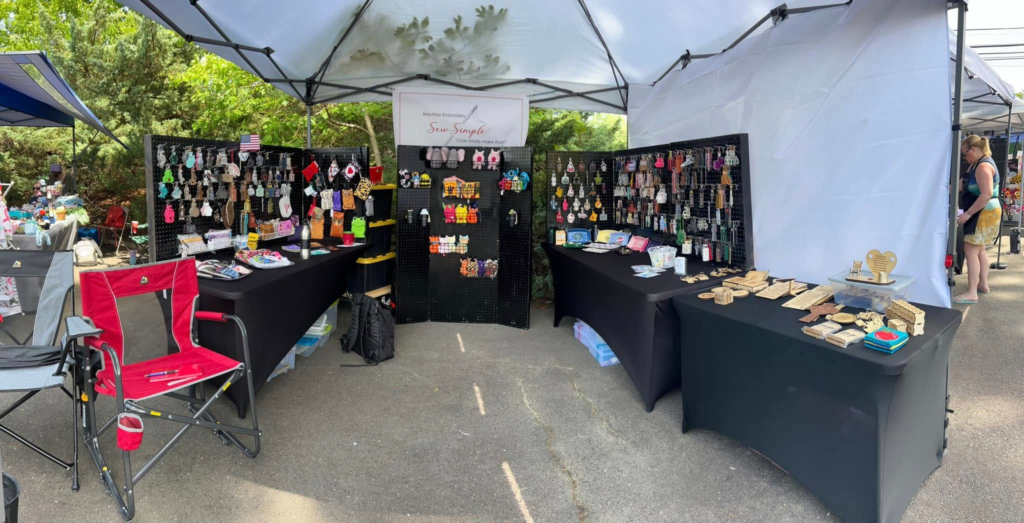 SewSimple vendor setup at Fabricated Toms River