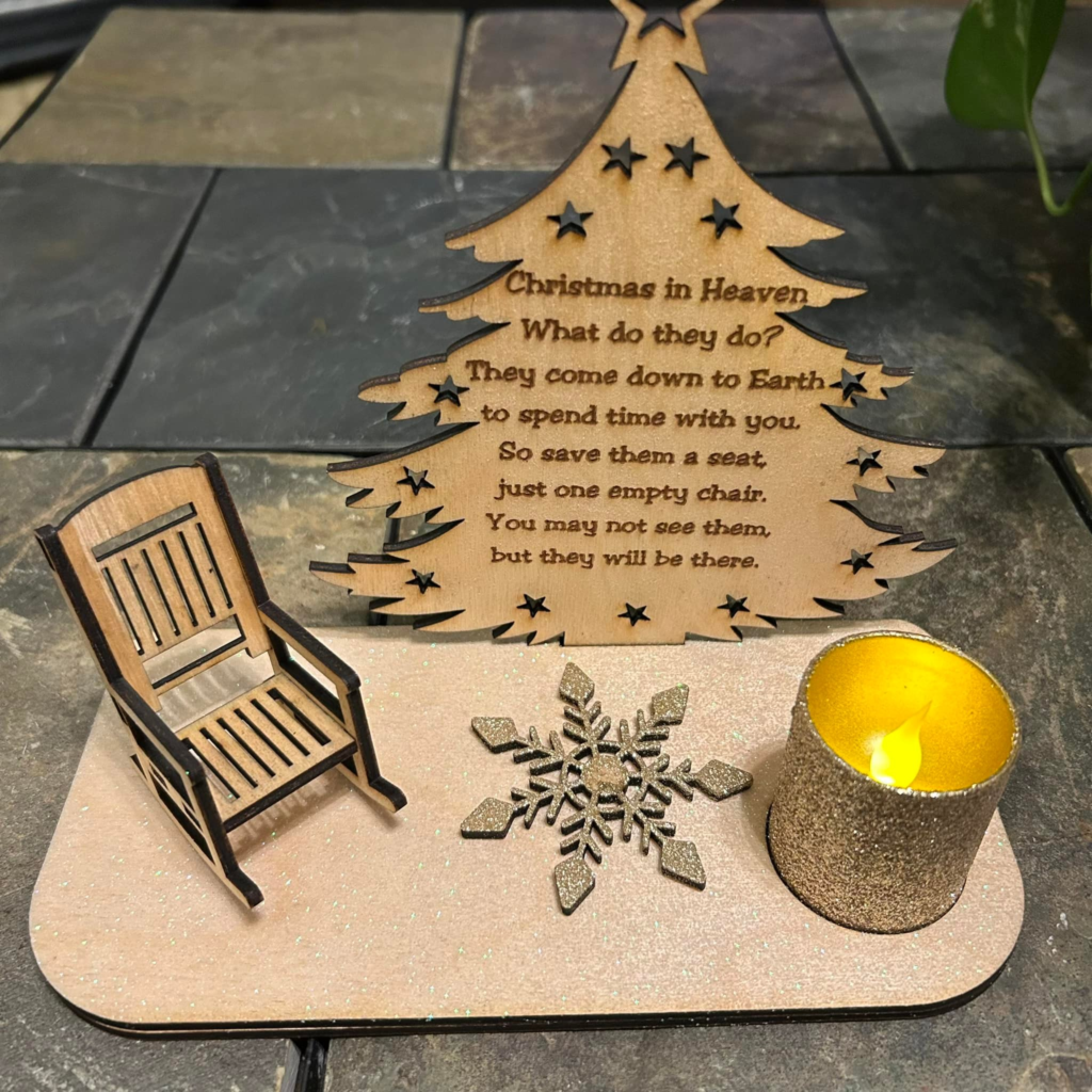 Our Crafts Laser Engraved Custom Decoration