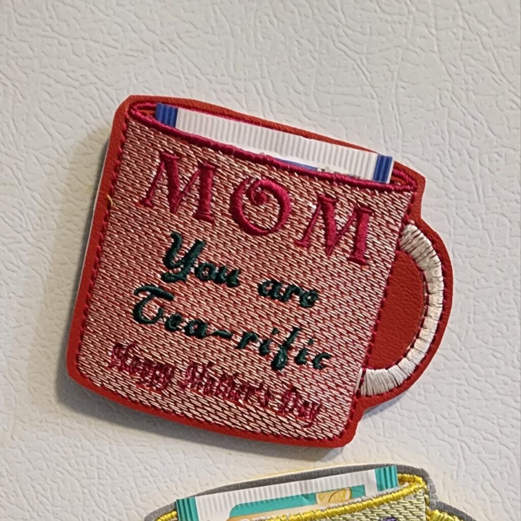 SewSimple event and gift personalization service, mom you are terrific