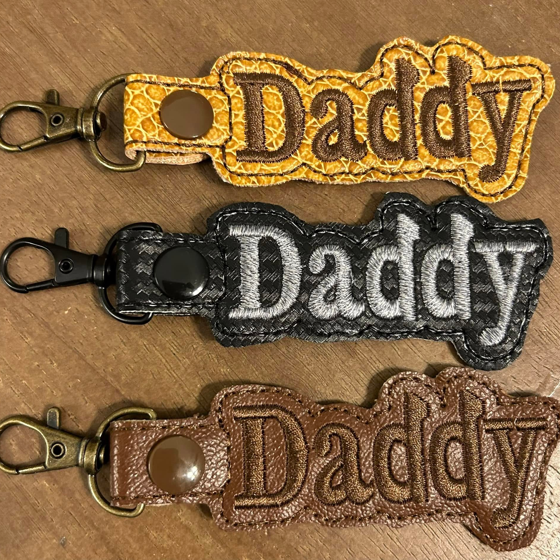 Our Crafts Daddy keychain