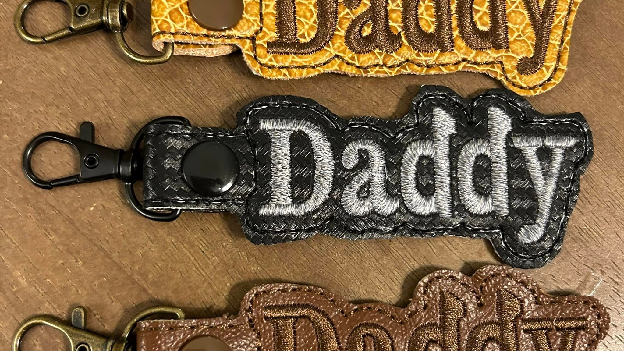 SewSimple daddy keychain
